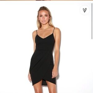 Lulus Forever Your Girl Black Bodycon Dress